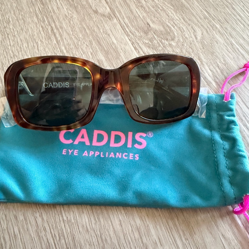 NEW Caddis Shelby Tortoise Shell Women's Retro 70s Sunglasses 🕶️🥰